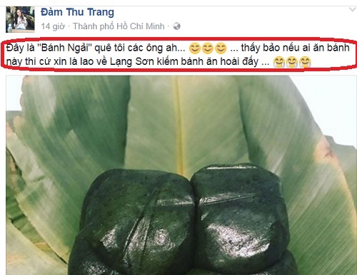 Hình ảnh Đàm Thu Trang chia sẻ sau ồn ào Cường Đô la 