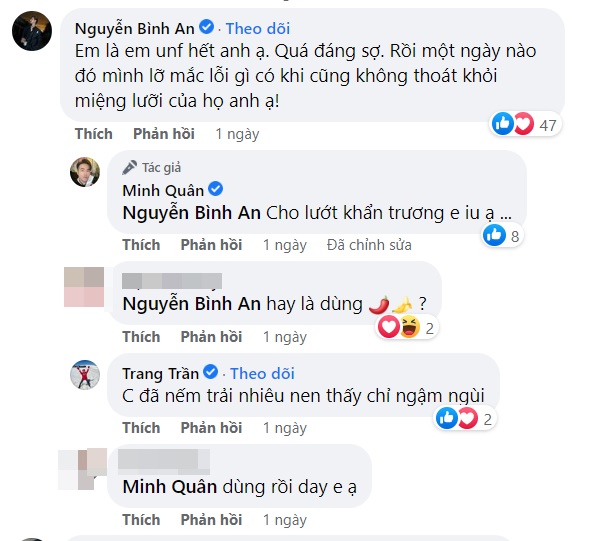 Giữa ồn ào 2 nghệ sĩ Việt ở trời Tây, Minh Quân gay gắt tuyên bố cạch mặt 'anh em đồng nghiệp', Trang Trần, Bình An lại có chia sẻ khiến nhiều người suy ngẫm - Ảnh 3