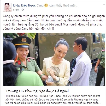 Hiếm có 'tù nhân' nào sau khi tại ngoại lại được nhiều thứ đáng mơ ước như Hoa hậu Phương Nga - Ảnh 7 Hiếm có 'tù nhân' nào sau khi tại ngoại lại được nhiều thứ đáng mơ ước như Hoa hậu Phương Nga - Ảnh 7