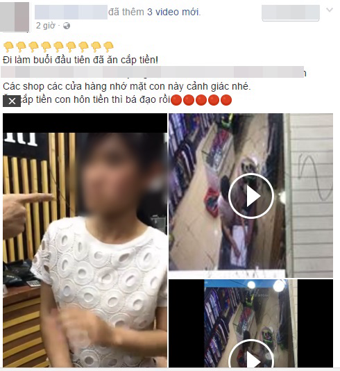 Cô gái trẻ ăn trộm tiền ngay ngày đầu tiên đi làm bị chủ shop tát vào mặt rồi đuổi đi - Ảnh 1 Cô gái trẻ ăn trộm tiền ngay ngày đầu tiên đi làm bị chủ shop tát vào mặt rồi đuổi đi - Ảnh 1