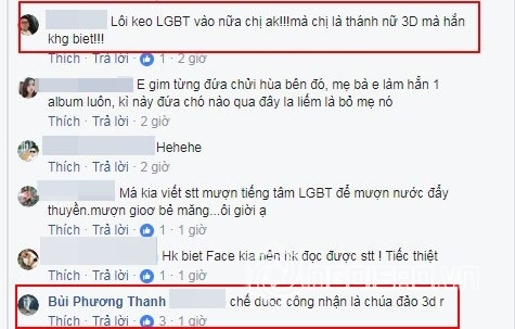 Phương Thanh mỉa mai Lâm Khánh Chi: 'Chỉ có tiểu nhân mới chiêu trò, lôi LGBT vào ăn vạ' - Ảnh 6 Phương Thanh mỉa mai Lâm Khánh Chi: 'Chỉ có tiểu nhân mới chiêu trò, lôi LGBT vào ăn vạ' - Ảnh 6