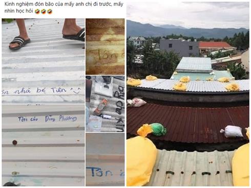Muôn vàn kiểu tránh mất đồ của người dân trong ngày siêu bão Nora tiến vào đất liền Muôn vàn kiểu tránh mất đồ của người dân trong ngày siêu bão Nora tiến vào đất liền