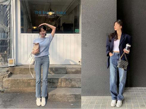 Học nàng blogger Hàn cách diện jeans “đỉnh của chóp”: Vừa hack dáng vừa thanh lịch để đến sở làm