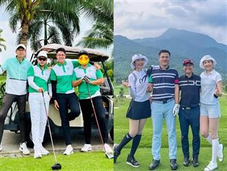 Những hội bạn mê golf đình đám: Tề tựu toàn gương mặt thân quen, nhờ môn thể thao "quý tộc" mà thân thiết