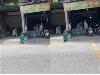 Hải Dương: Con gái không nghe lời, bố bắt quỳ ngoài đường giữa trưa nắng nóng