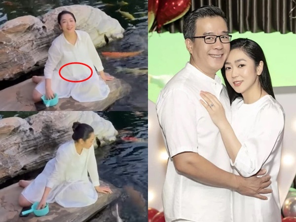 Hà Thanh Xuân mang thai con đầu lòng cho 'vua cá Koi', được đại gia U50 'cưng như trứng mỏng'?
