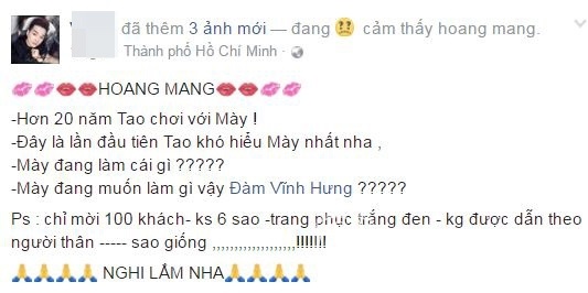 Ca sĩ Vũ Hà tiết lộ quy định đặc biệt trong bữa tiệc của Mr. Đàm