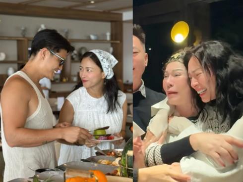 Ngô Thanh Vân được chồng kém tuổi 'chăm sóc như em bé', mẹ ruột bật khóc khi biết con gái mang bầu ở tuổi 46 Ngô Thanh Vân được chồng kém tuổi 'chăm sóc như em bé', mẹ ruột bật khóc khi biết con gái mang bầu ở tuổi 46