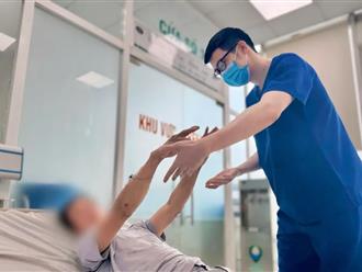 Người đàn ông co cứng toàn thân, tự cắn lưỡi do bị sốc nhiệt do làm việc ngoài trời nắng nóng