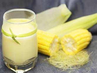 Cách làm sữa ngô ngon sánh mịn bổ dưỡng tại nhà
