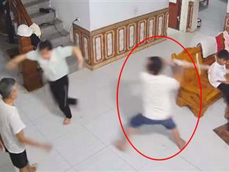 Phẫn nộ clip chồng hành hung vợ trước mặt người già và trẻ nhỏ tới mức nhập viện