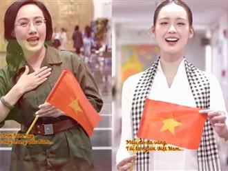 Nghệ sĩ Việt diện áo dài, bắt trend Yêu Việt Nam mừng 50 năm thống nhất đất nước