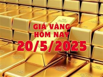 Giá vàng hôm nay 20/5/2025: Đảo chiều bật tăng trở lại, vàng SJC trong nước có biến động ‘khác lạ’